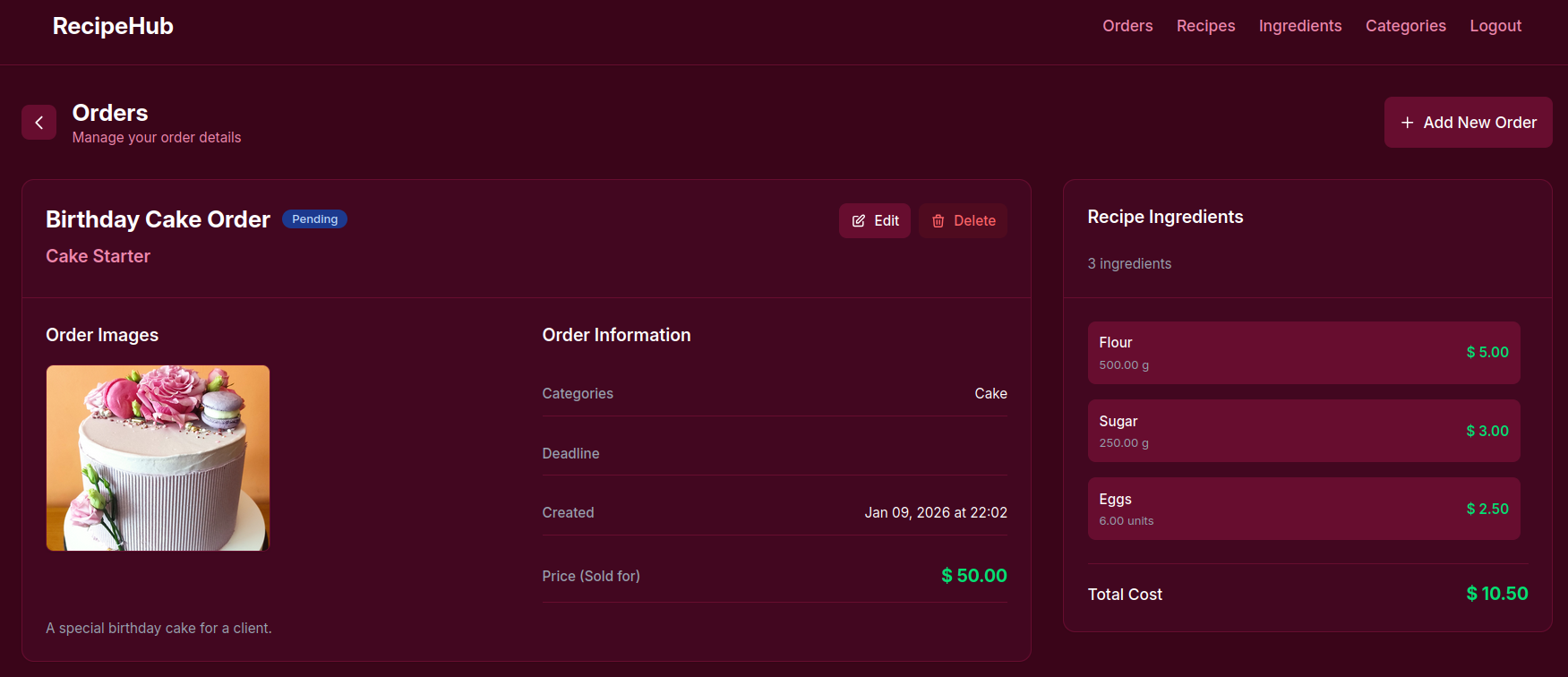 Image of Django Web App, UI